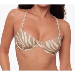 Sports Illustrated X-Back Underwire Bikini Top Jasmine. Size M. New With Tag.